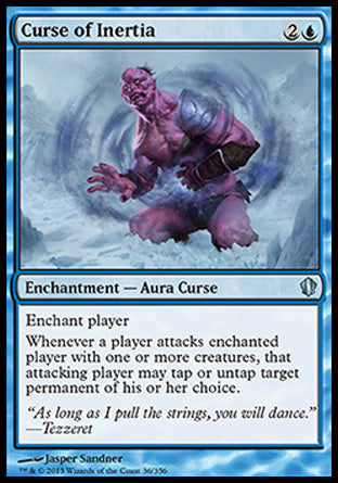 Curse of Inertia (Commander 2013 Edition) Light Play