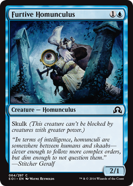 Furtive Homunculus (Shadows Over Innistrad) Near Mint