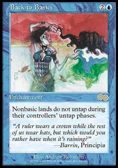 Back to Basics (Urza's Saga) Light Play