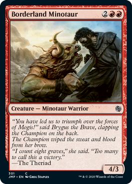 Borderland Minotaur (Jumpstart) Near Mint