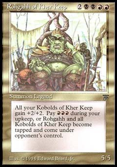 Rohgahh of Kher Keep (Legends) Heavy Play