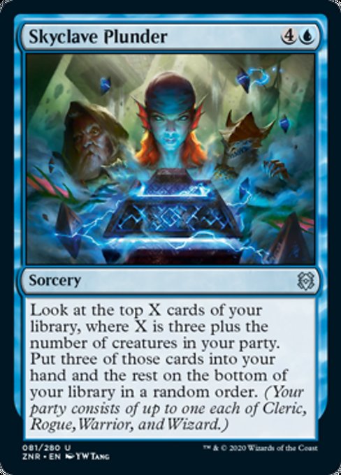 Skyclave Plunder (Zendikar Rising) Light Play