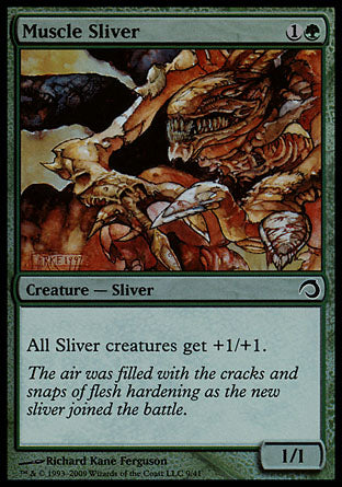 Muscle Sliver (Premium Deck Series: Slivers) Light Play Foil