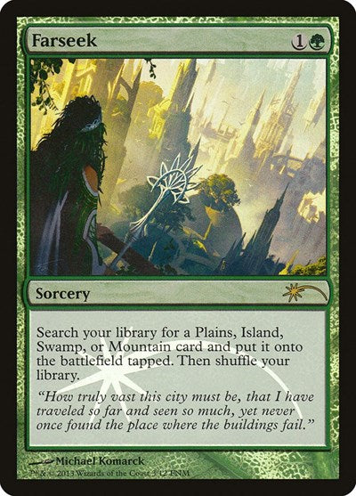 Farseek (Promos: FNM) Medium Play Foil