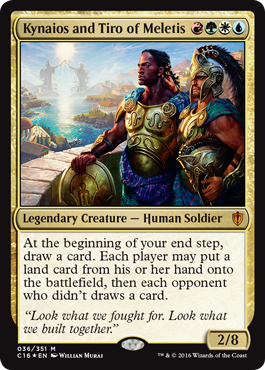 Kynaios and Tiro of Meletis (Commander 2016 Edition) Medium Play Foil