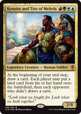 Kynaios and Tiro of Meletis (Commander 2016 Edition) Light Play Foil
