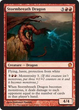 Stormbreath Dragon (Theros) Medium Play