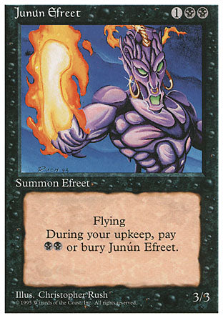 Junun Efreet (4th Edition) Medium Play
