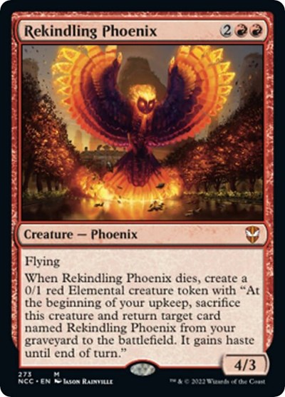 Rekindling Phoenix (Commander: Streets of New Capenna) Near Mint