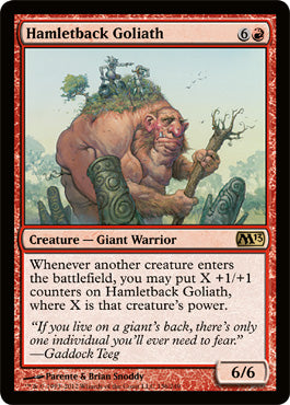 Hamletback Goliath (Magic 2013 Core Set) Light Play