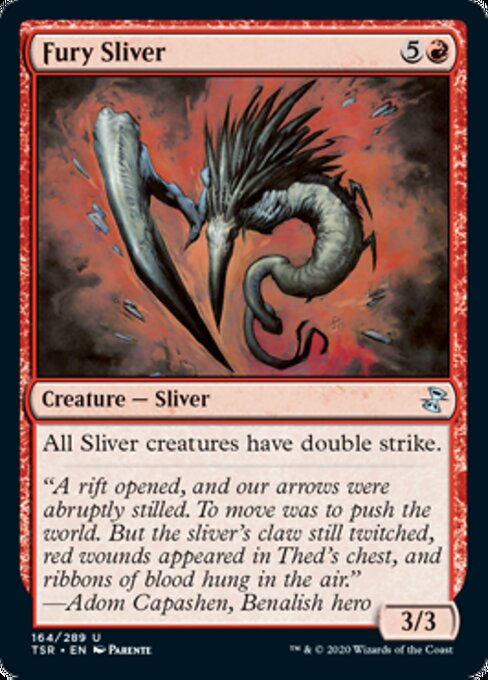 Fury Sliver (Time Spiral Remastered) Near Mint