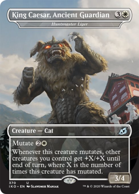 King Caesar, Ancient Guardian (Ikoria: Lair of Behemoths) Light Play