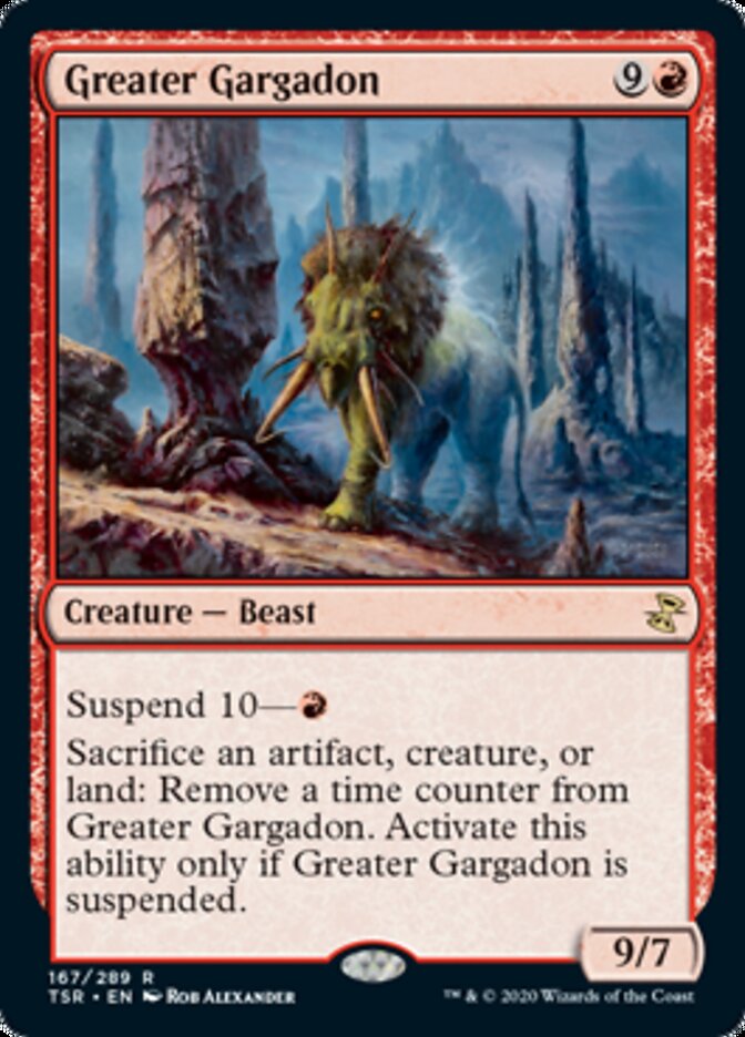 Greater Gargadon (Time Spiral Remastered) Near Mint