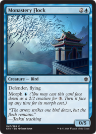 Monastery Flock (Khans of Tarkir) Near Mint Foil