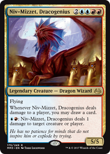 Niv-Mizzet, Dracogenius (Modern Masters 2017) Medium Play
