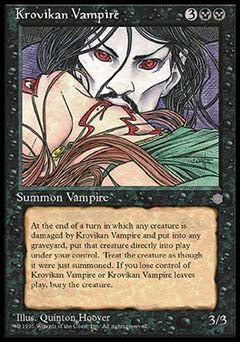 Krovikan Vampire (Ice Age) Heavy Play