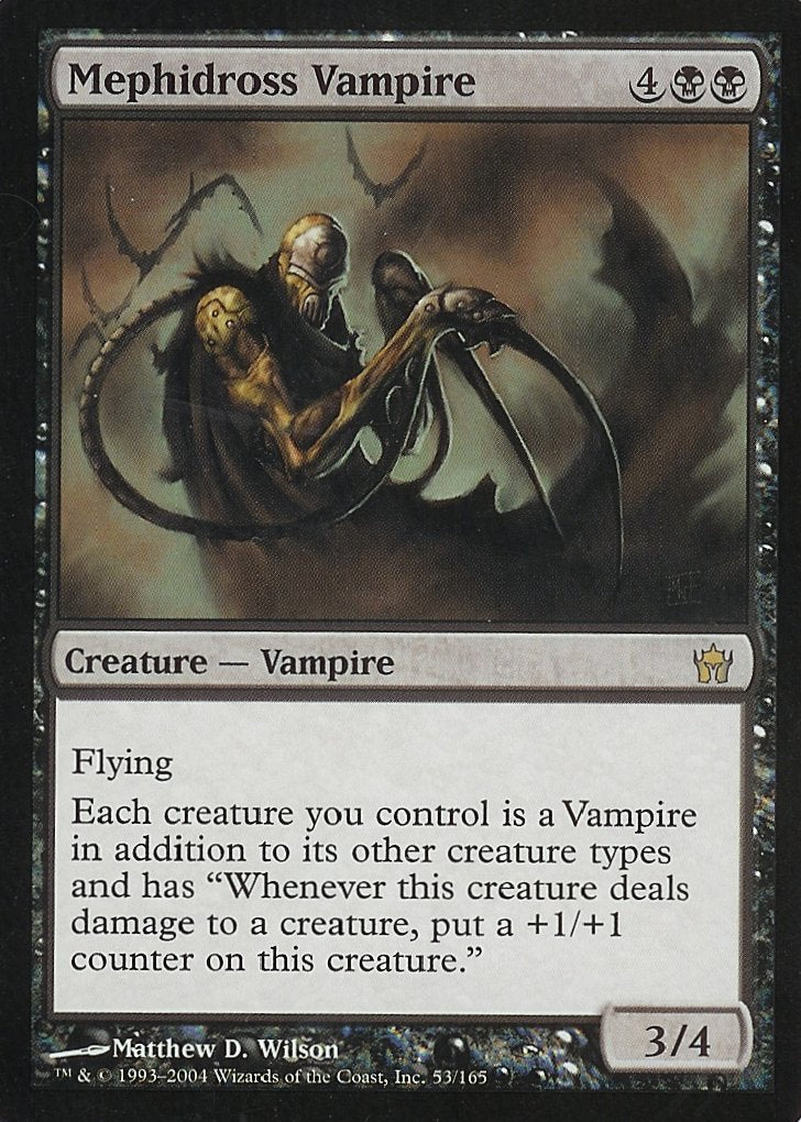 Mephidross Vampire (Fifth Dawn) Light Play