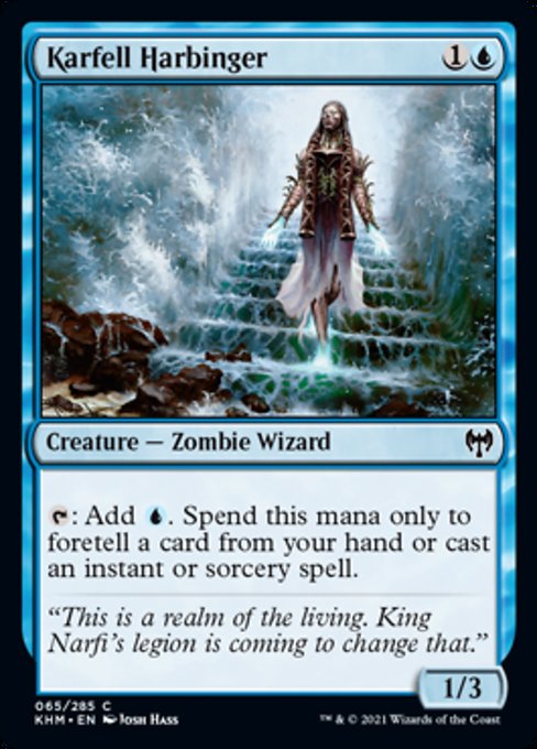 Karfell Harbinger (Kaldheim) Near Mint