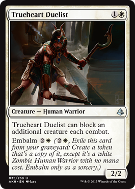 Trueheart Duelist (Amonkhet) Medium Play