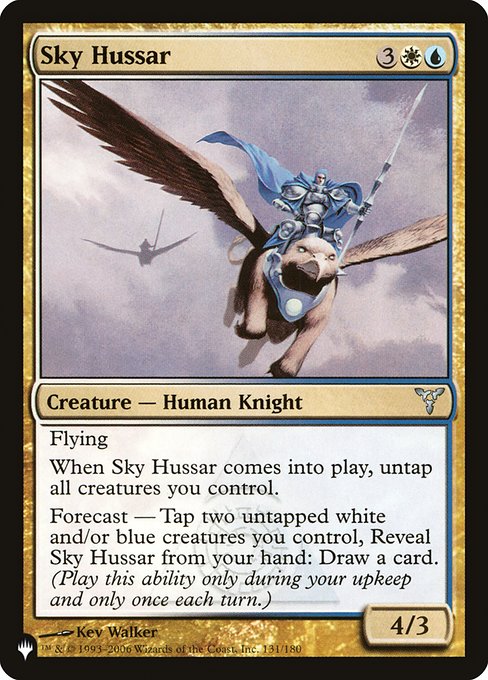 Sky Hussar (The List) Near Mint