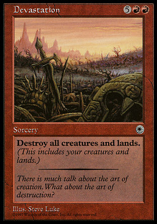 Devastation (Portal) Near Mint