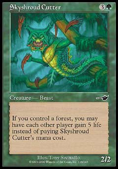 Skyshroud Cutter (Nemesis) Medium Play