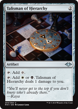 Talisman of Hierarchy (Modern Horizons) Medium Play