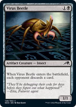 Virus Beetle (Kamigawa: Neon Dynasty) Near Mint
