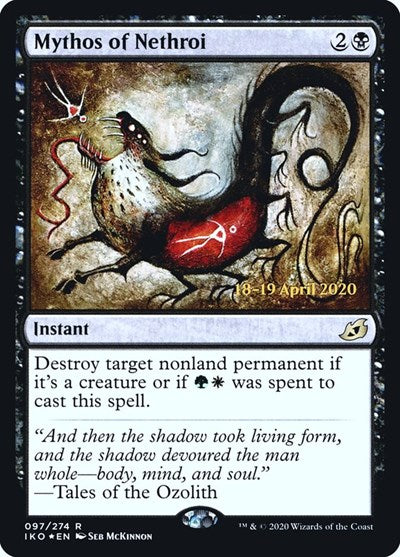 Mythos of Nethroi (Promos: Prerelease Cards) Light Play Foil