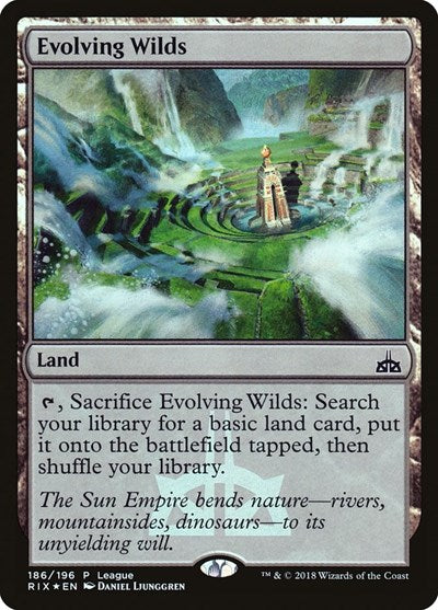 Evolving Wilds (Promos: League) Light Play Foil