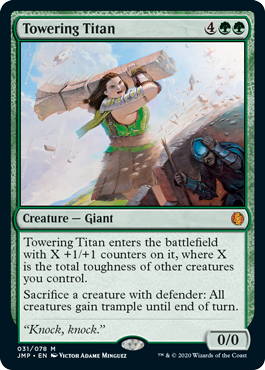 Towering Titan (Jumpstart) Near Mint
