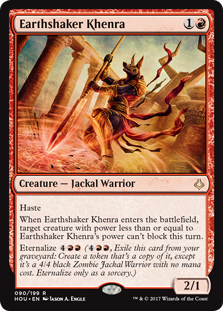 Earthshaker Khenra (Hour of Devastation) Medium Play