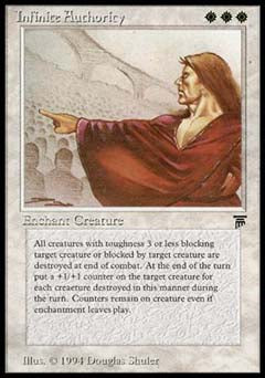 Infinite Authority (Legends) Medium Play