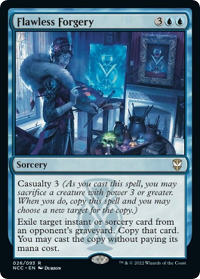 Flawless Forgery (Commander: Streets of New Capenna) Medium Play