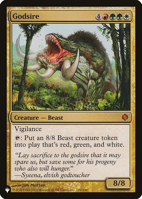 Godsire (The List) Near Mint