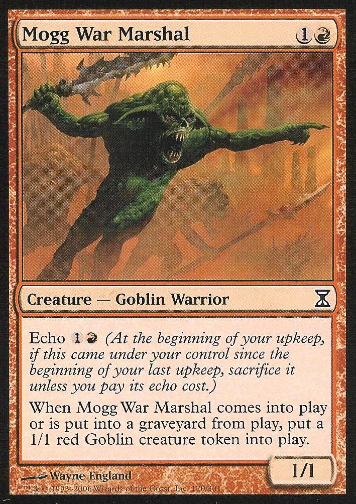 Mogg War Marshal (Time Spiral) Near Mint Foil