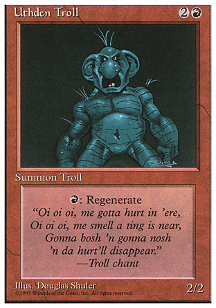 Uthden Troll (4th Edition) Heavy Play