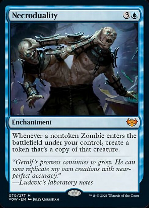 Necroduality (Innistrad: Crimson Vow) Medium Play Foil
