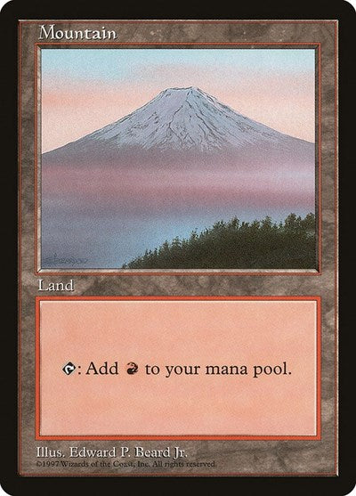 Mountain - Clear Pack (Beard, Jr.) (Promos: APAC Lands) Near Mint