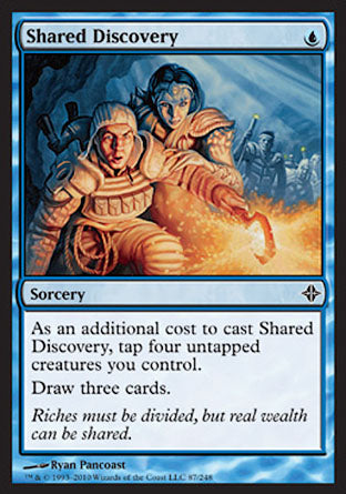 Shared Discovery (Rise of the Eldrazi) Medium Play