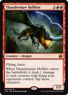 Thundermaw Hellkite (Iconic Masters) Near Mint
