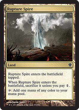 Rupture Spire (Commander 2013 Edition) Medium Play