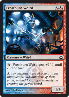 Frostburn Weird (Return to Ravnica) Medium Play Foil