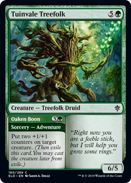 Tuinvale Treefolk (Throne of Eldraine) Medium Play