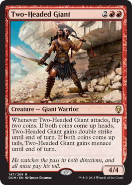 Two-Headed Giant (Dominaria) Near Mint