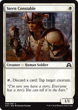 Stern Constable (Shadows Over Innistrad) Medium Play