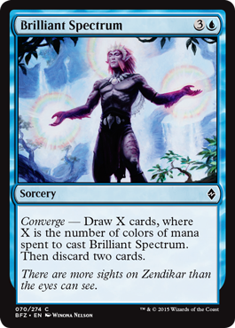 Brilliant Spectrum (Battle for Zendikar) Near Mint