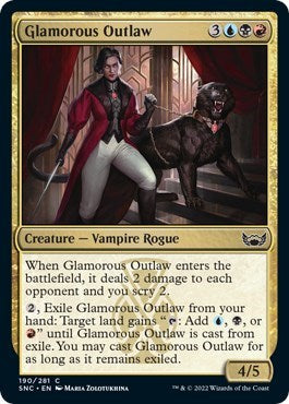 Glamorous Outlaw (Streets of New Capenna) Near Mint
