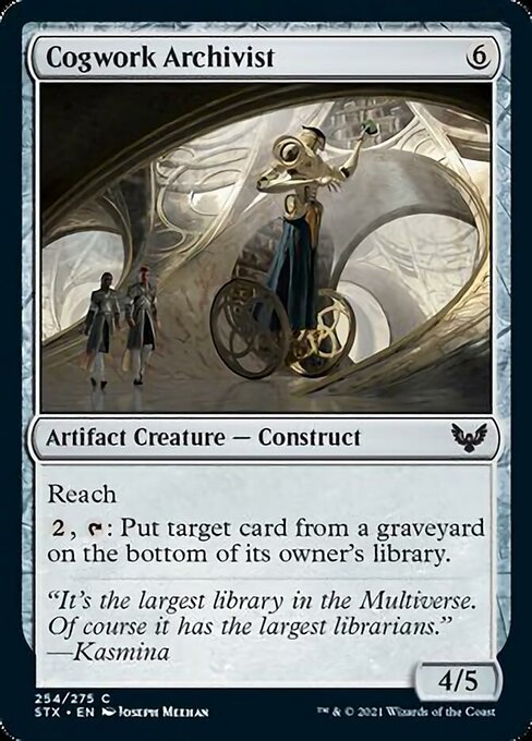 Cogwork Archivist (Strixhaven) Medium Play Foil
