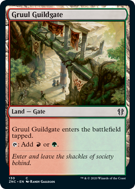 Gruul Guildgate (Commander 2020 Zendikar Rising) Near Mint